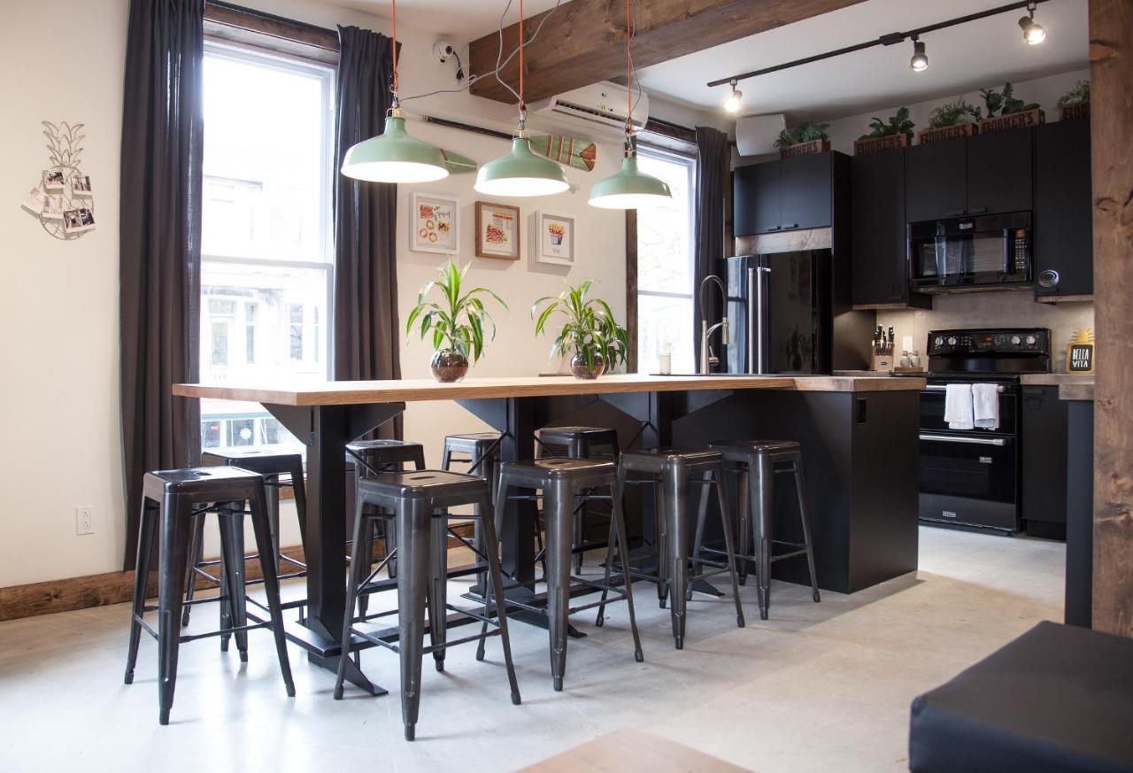 Le Bed & Cocktail - Appartement Sur L'Avenue Du Mont-Royal Montreal Exterior foto